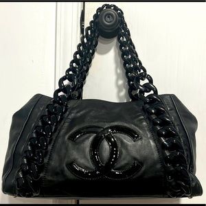 Authentic CHANEL lambskin bag
